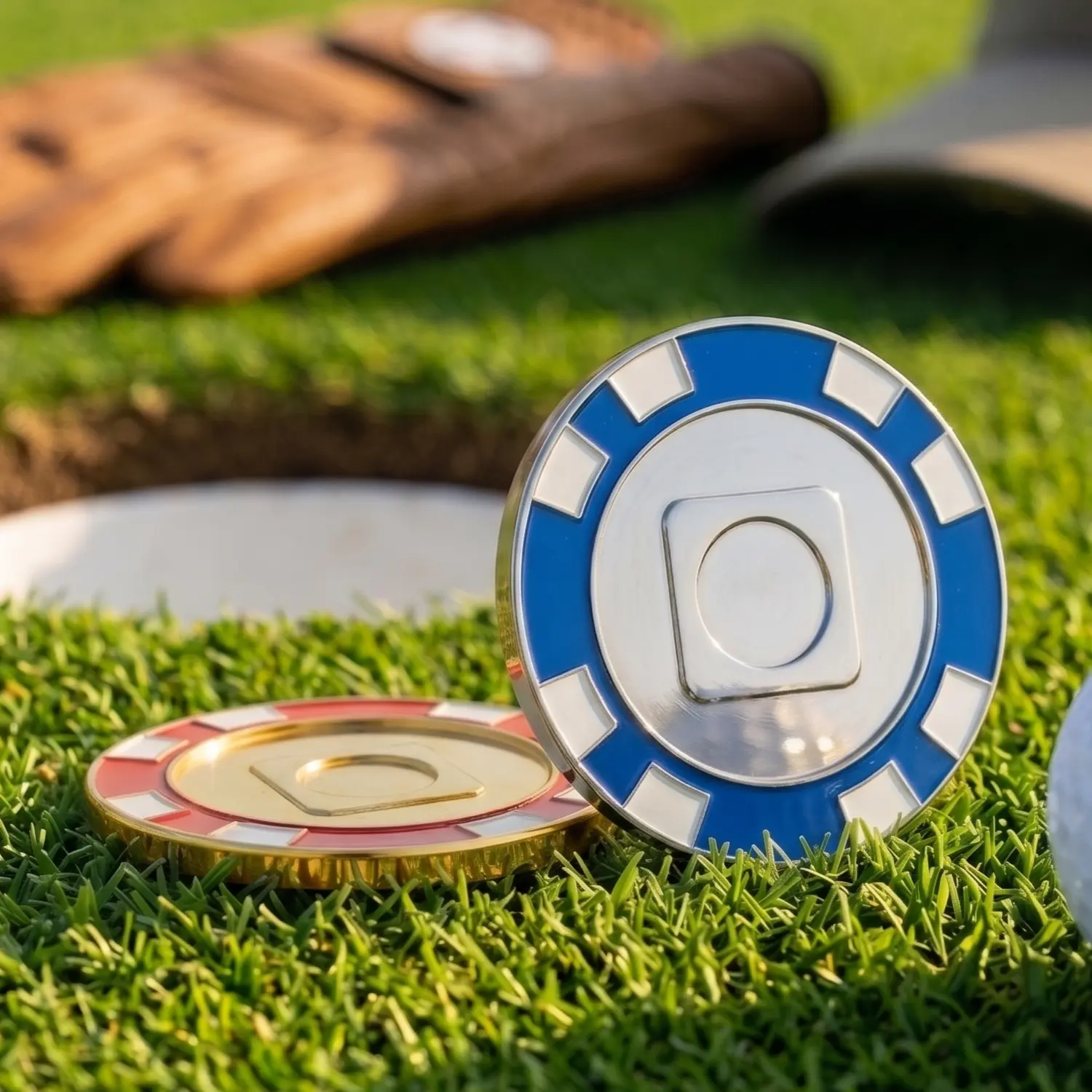 Poker Chip Ball Markers