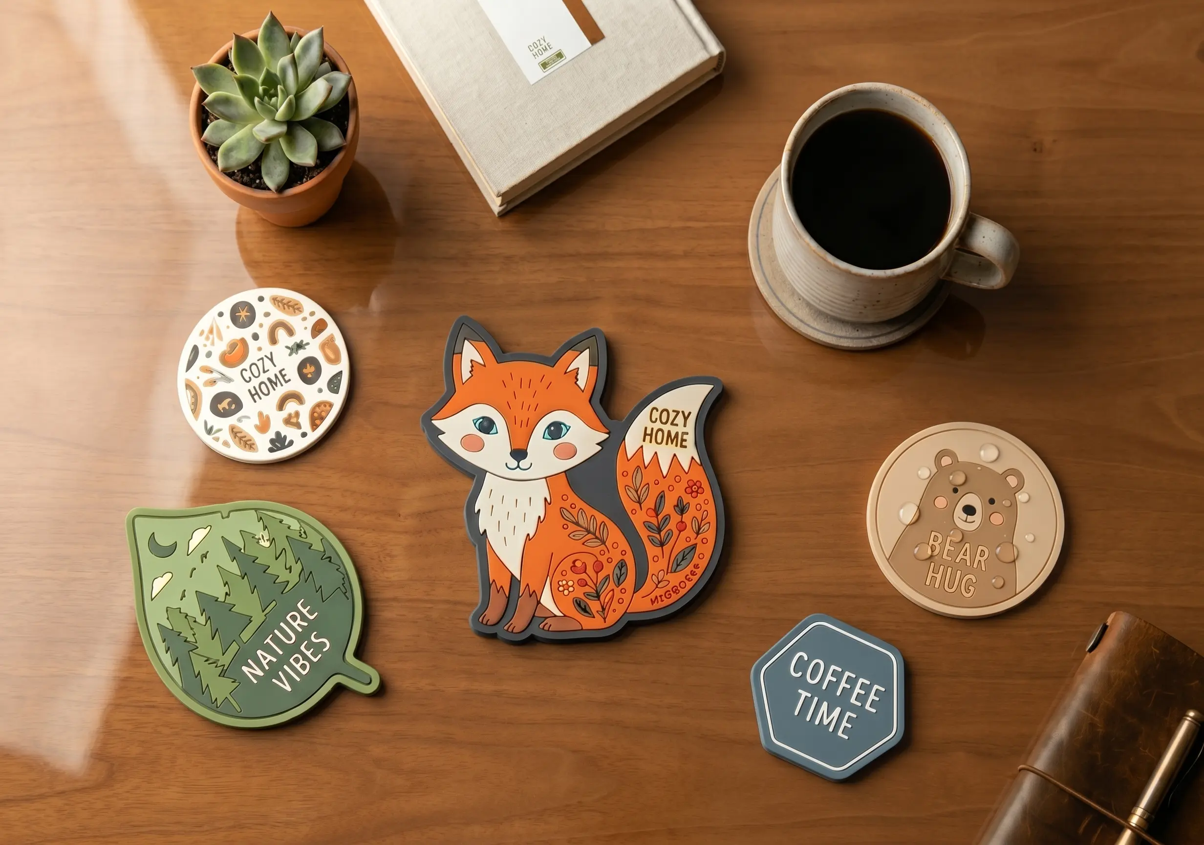 Advantages of PVC coasters