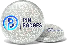 Sparkle Button Pins