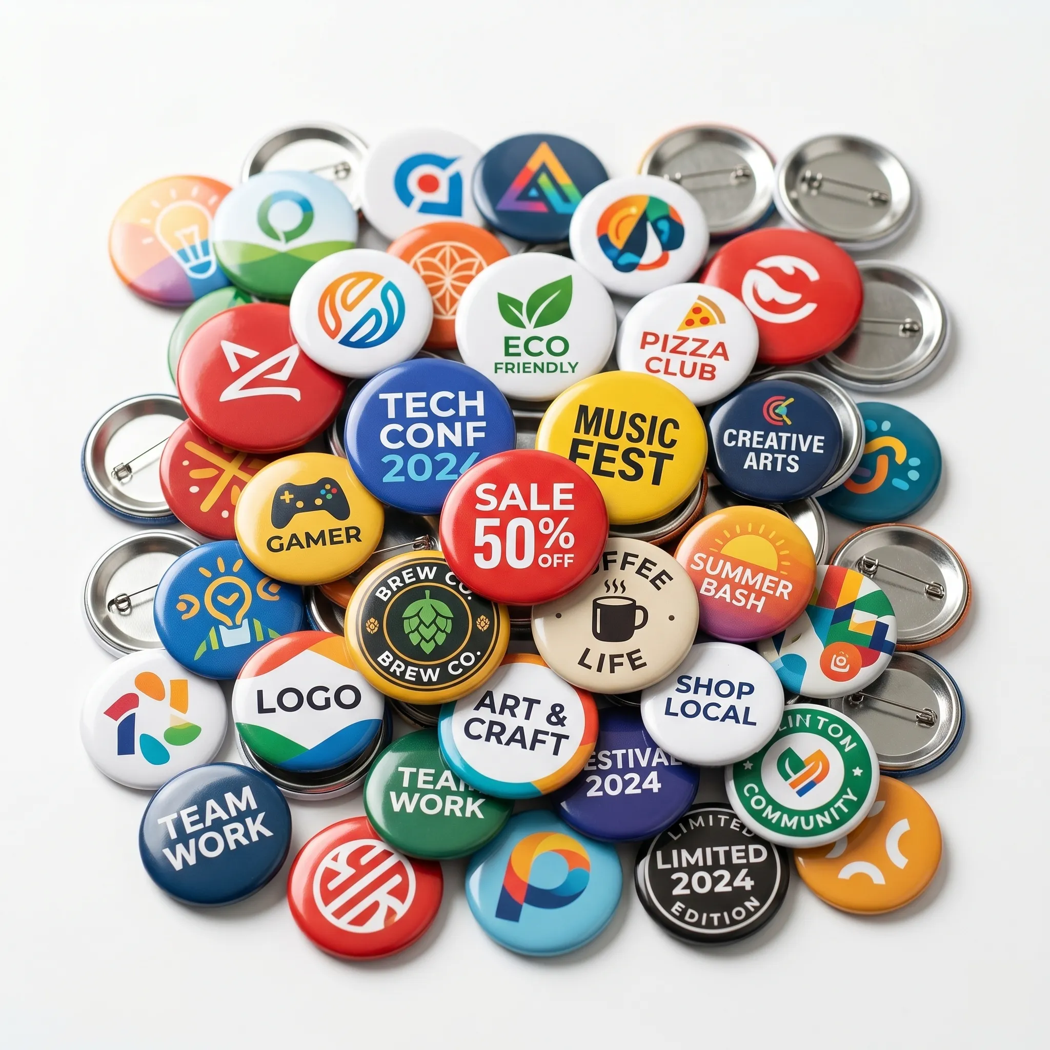 Promotional Button Pins
