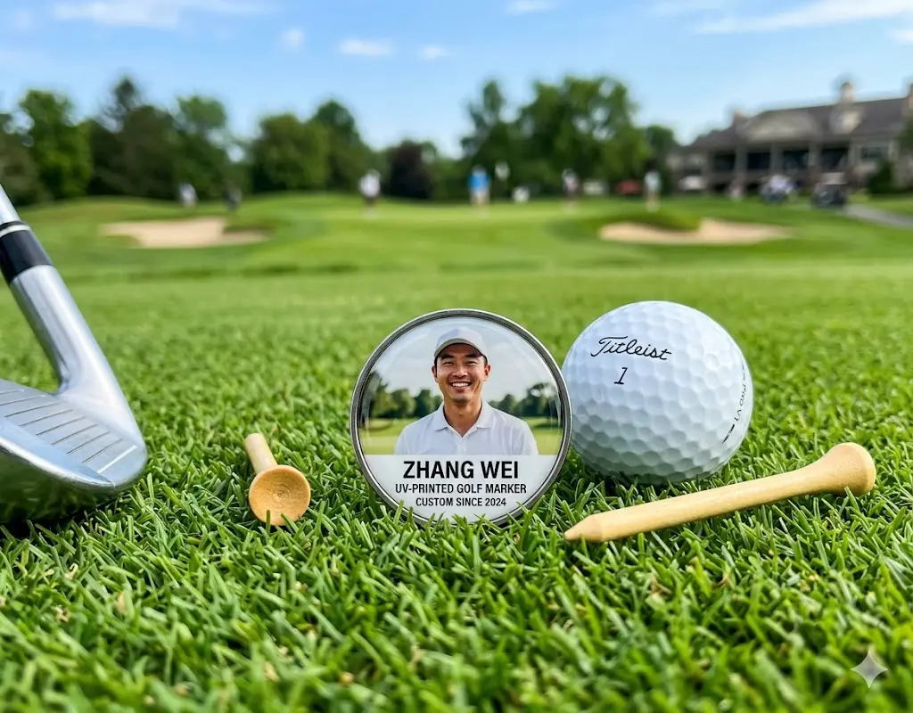 personalized golf ball markers photo