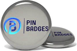 Metallic Button Pins