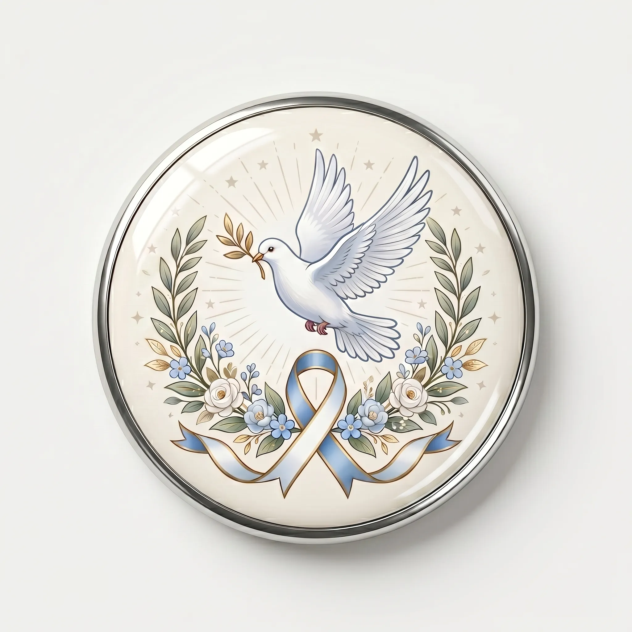 Memorial Button Pins