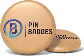 Kraft Paper Button Pins