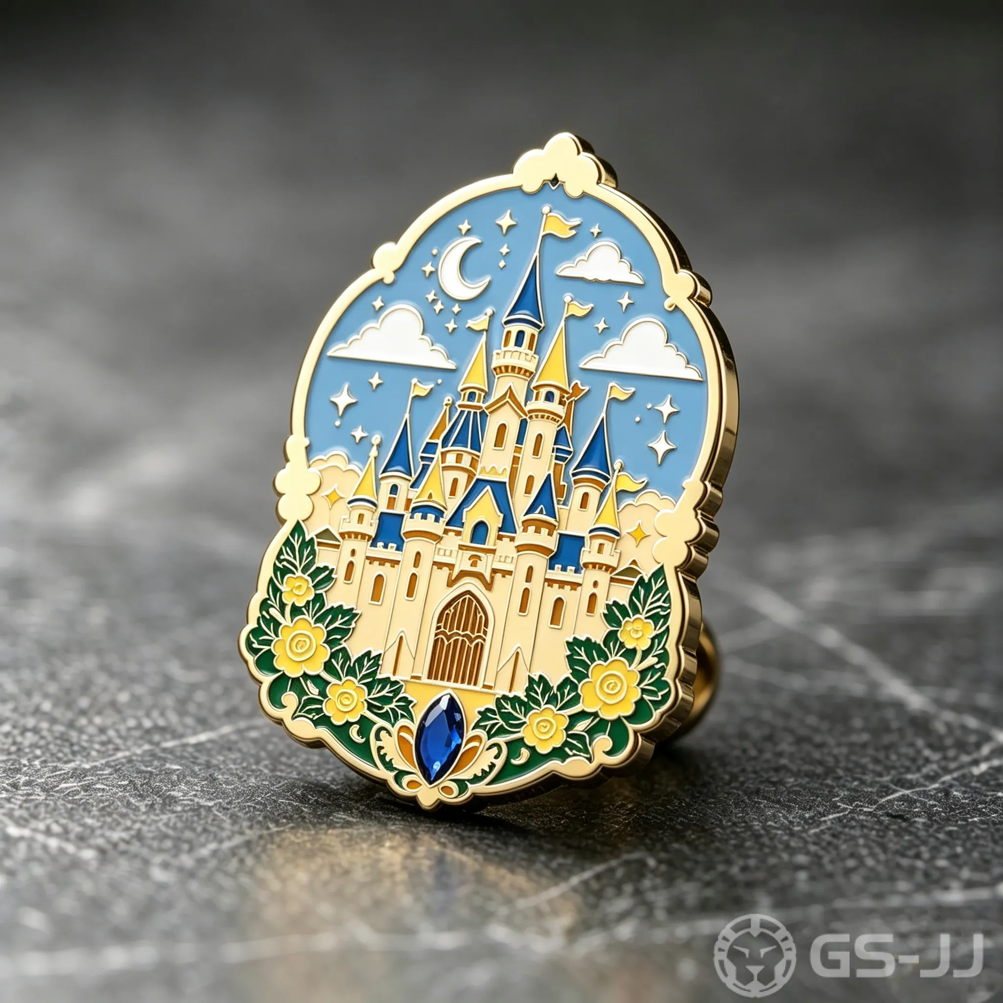 Custom rhinestone pins Custom rhinestone pins