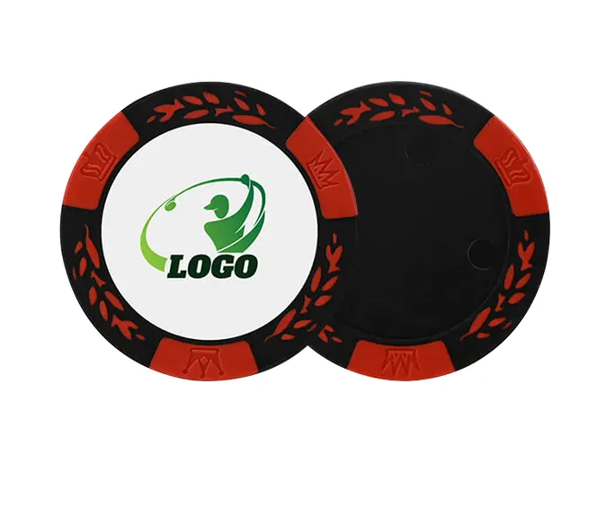 Custom Vibrant Color Golf Poker Chip Ball Markers Custom Vibrant Color Golf Poker Chip Ball Markers