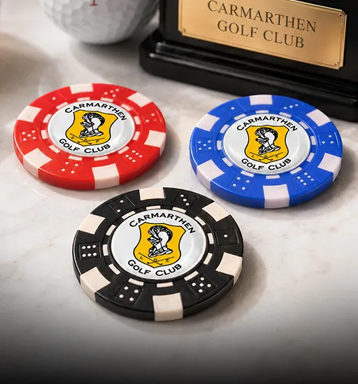 Golf Club Poker Chips Golf Club Poker Chips