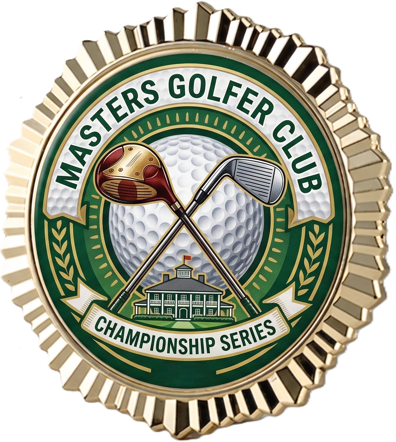 Sunburst Edge Golf Coin Markers