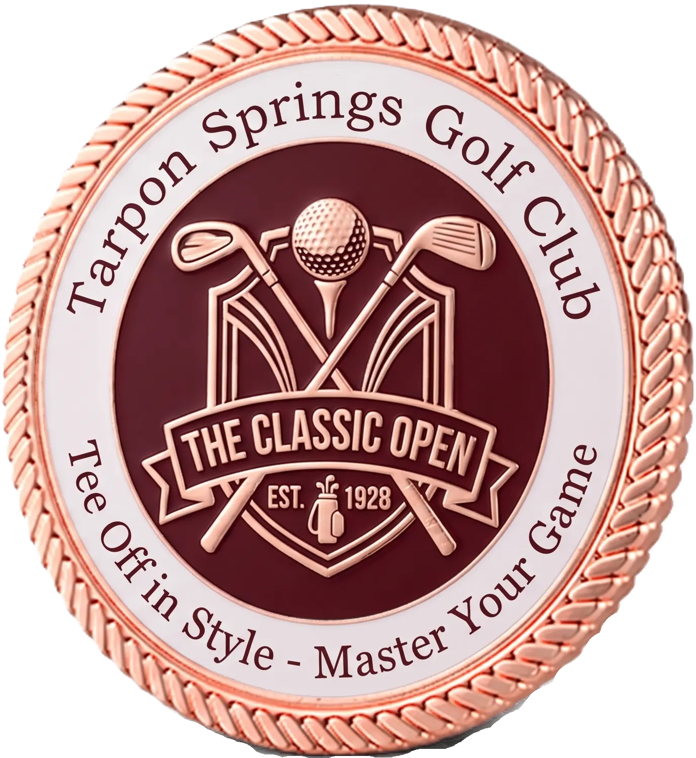 Rope Edge Golf Coin Markers