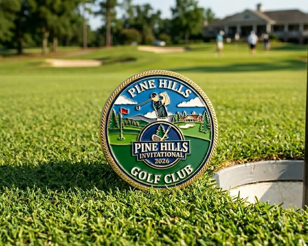 Golf Invitational Ball Marker Golf Invitational Ball Marker