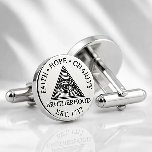Custom Masonic Cufflinks