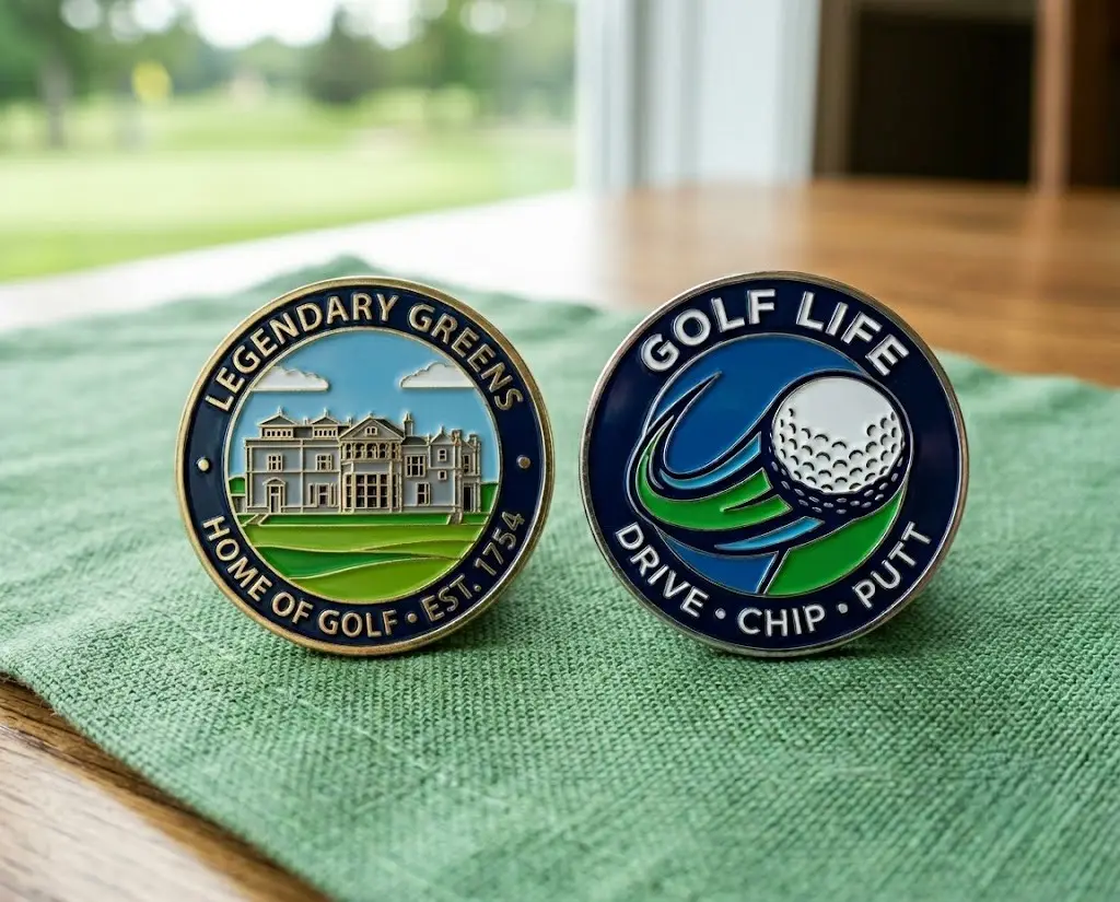 Standard Golf Coin Markers Standard Golf Coin Markers