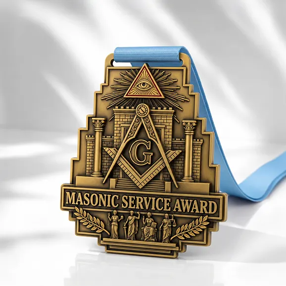Custom Masonic Medals