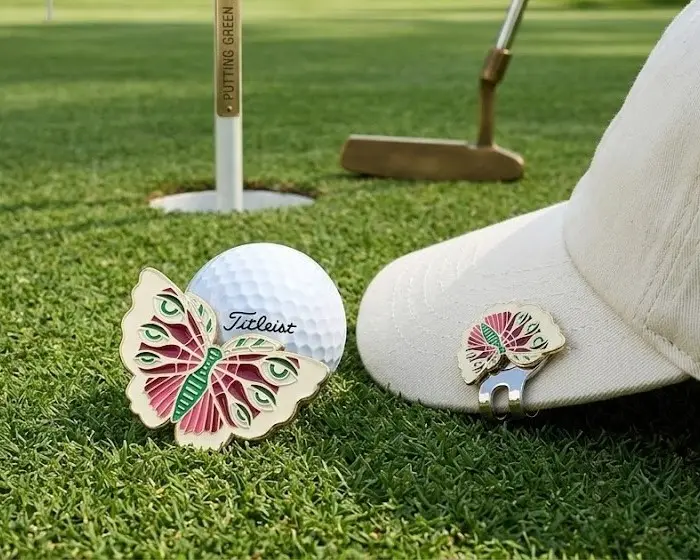 Golf Coin Markers with Hat Clips Golf Coin Markers with Hat Clips