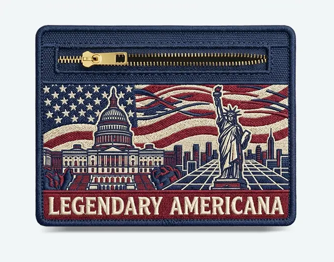 Embroidered Wallet