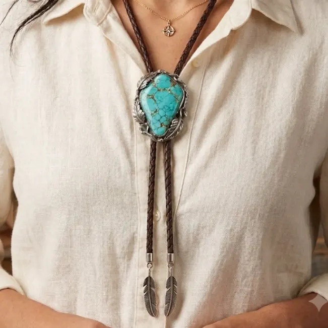 Custom Turquoise Bolo Ties