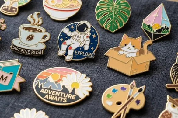 Cute Cartoon Enamel Lapel Pins Collection