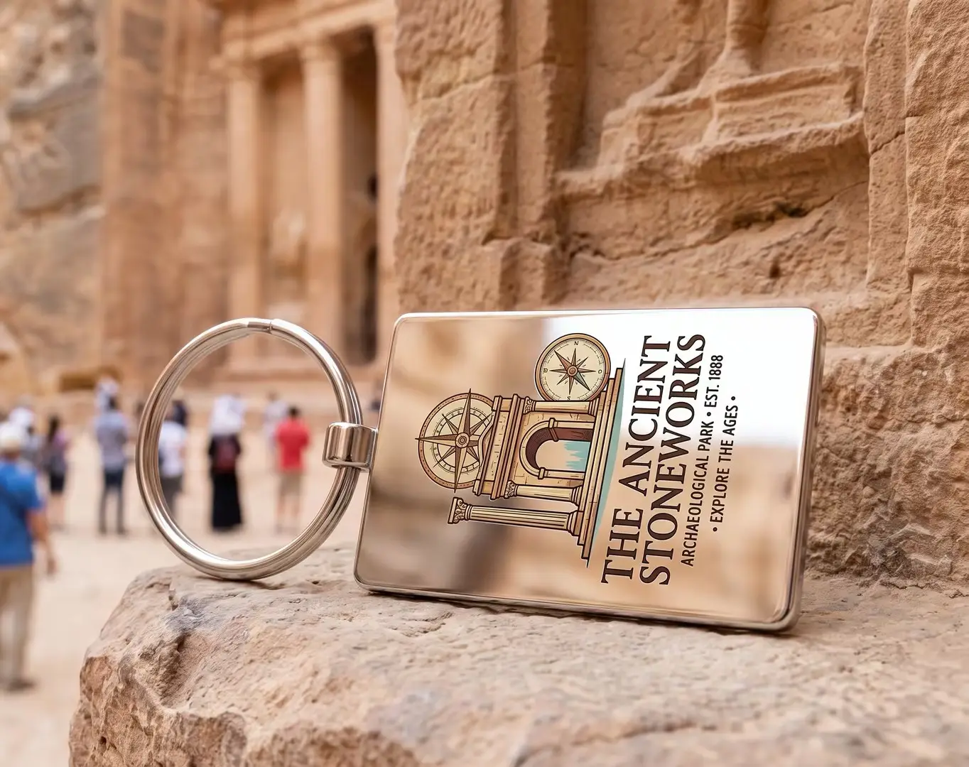 Tourist Attractions Keychains