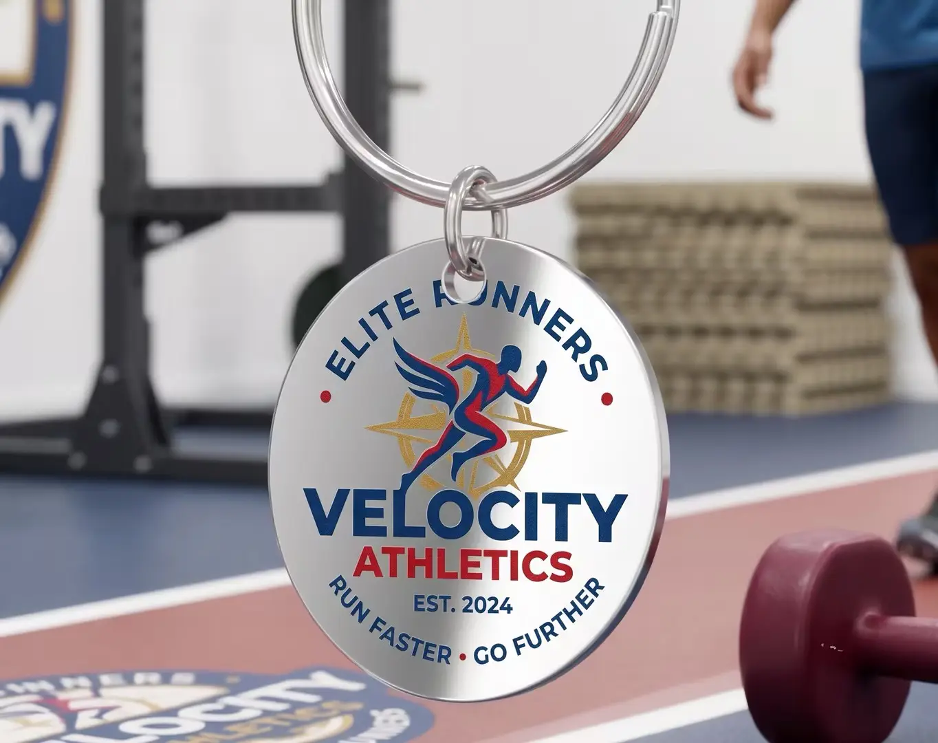 Sports Rush Printed Keychains