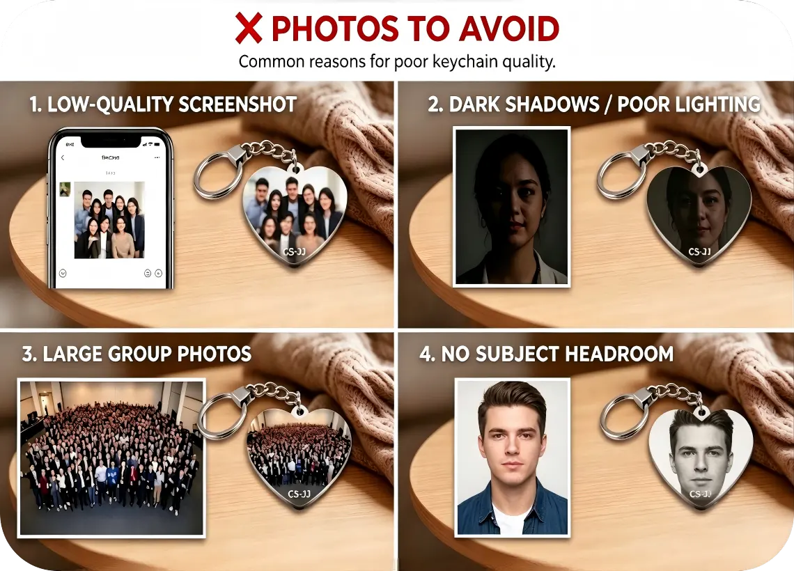 photos to avoid