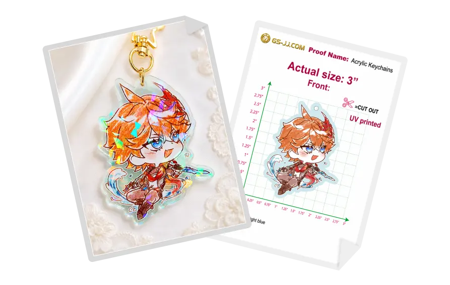 Custom Keychains for Genshin Impact