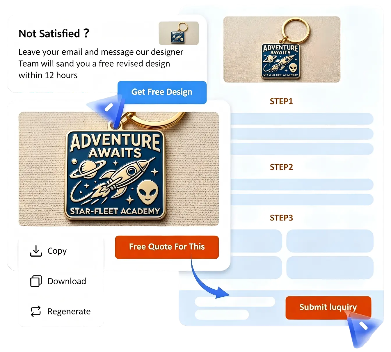 Get Transparent Pricing & Free Keychain Quote