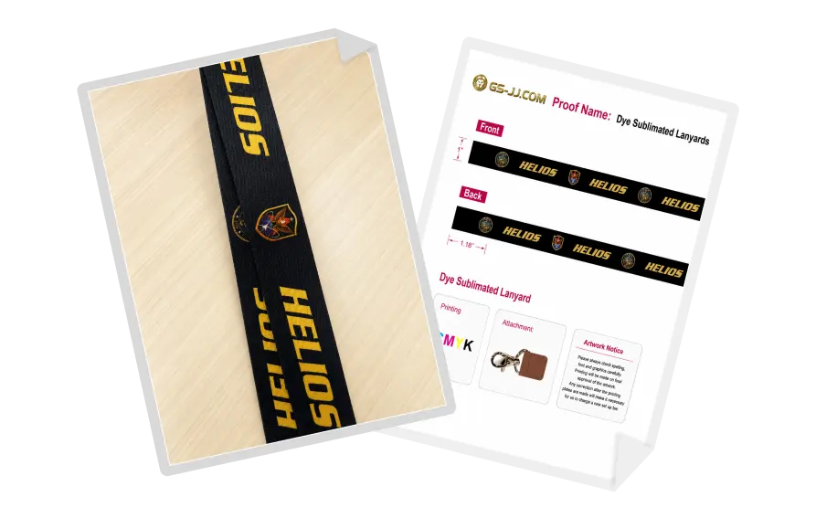 Custom Lanyard for HELIOS