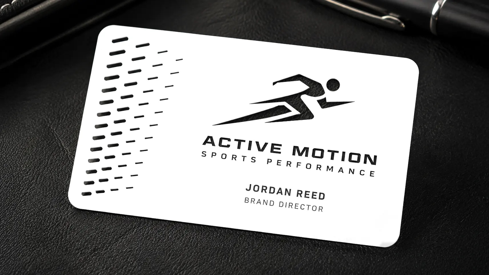 Sport Performance White Steel Cards