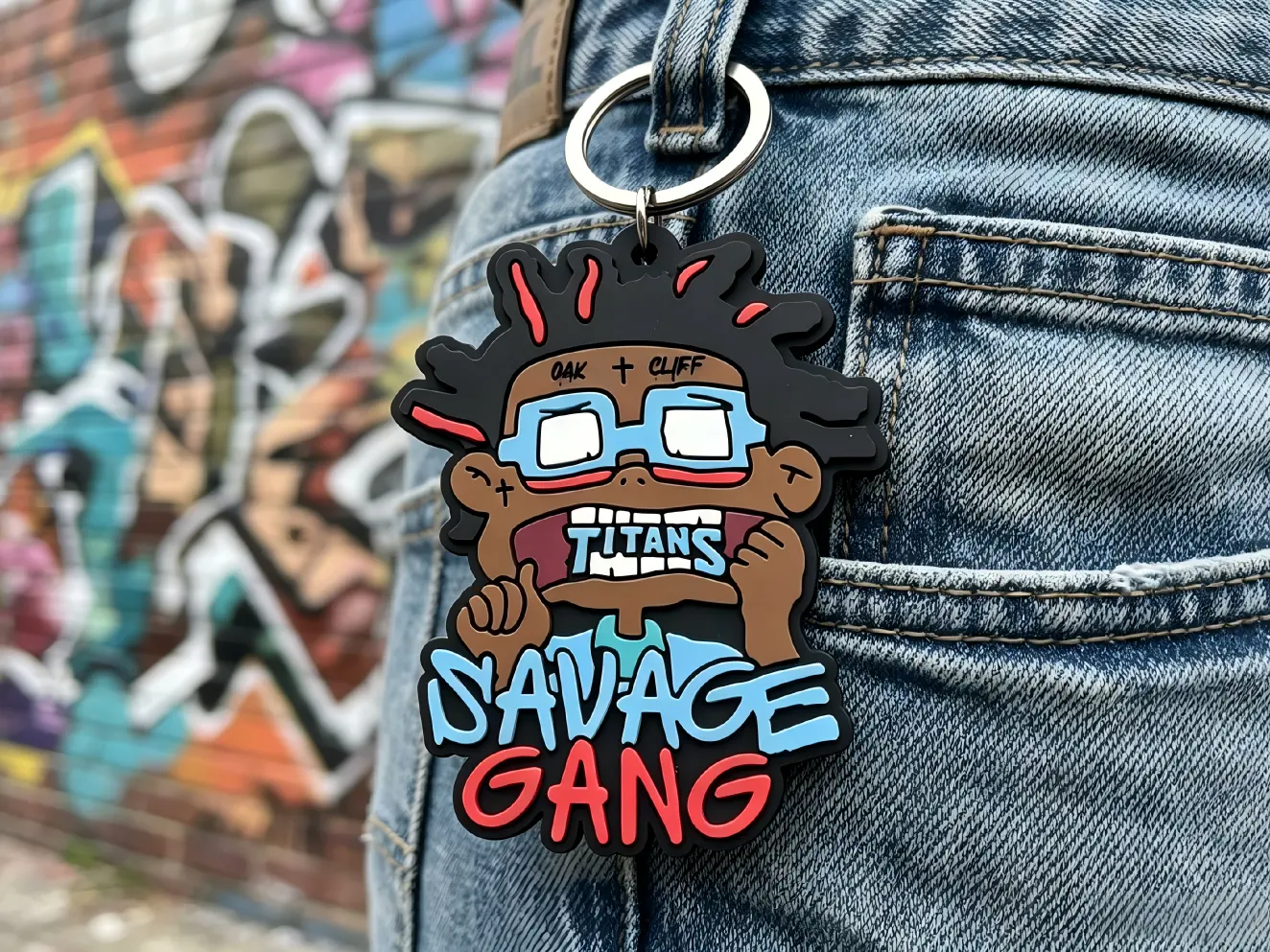 PVC Keychain - Street Culture Outfit