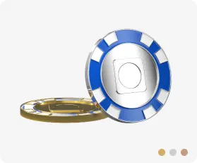 Poker Chip Ball Marker Poker Chip Ball Marker