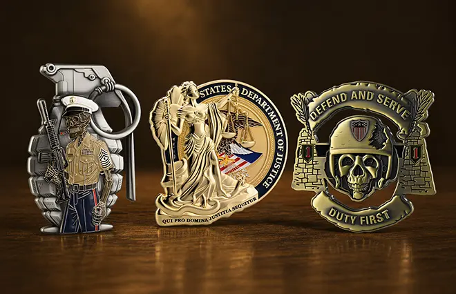 3D Challenge Coins 3D Challenge Coins