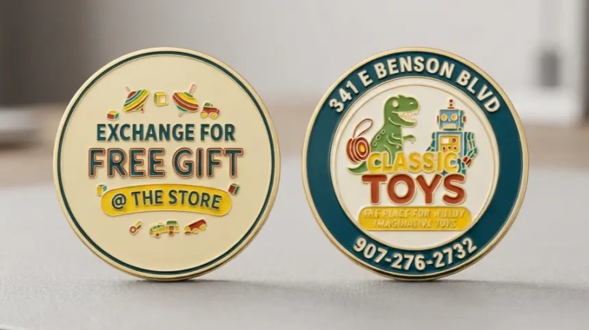 corporate trolley coins