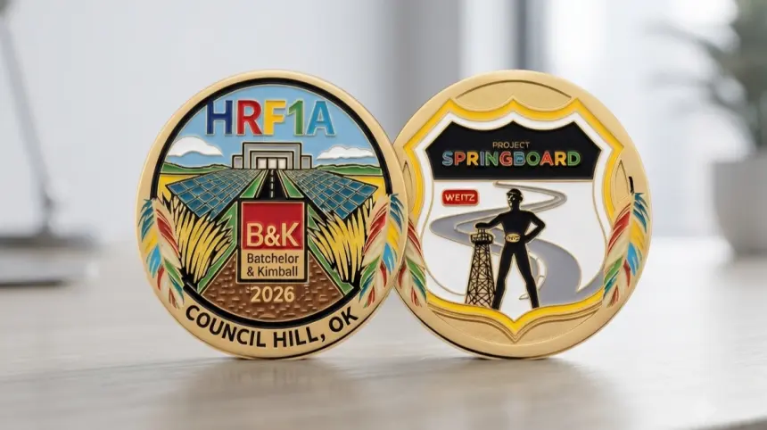 employee recognition coins