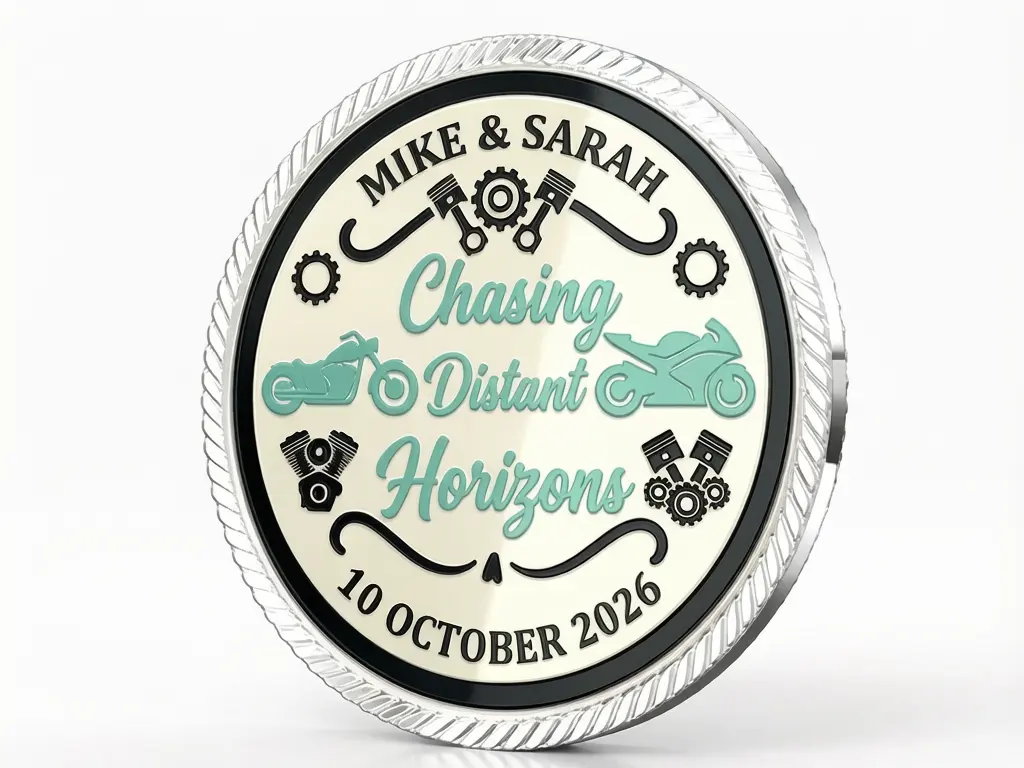 24 Hours Rush Motorcycle Challenge Coins 24 Hours Rush Motorcycle Challenge Coins