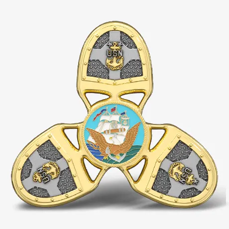 Spinner Coins Spinner Custom Challenge Coins
