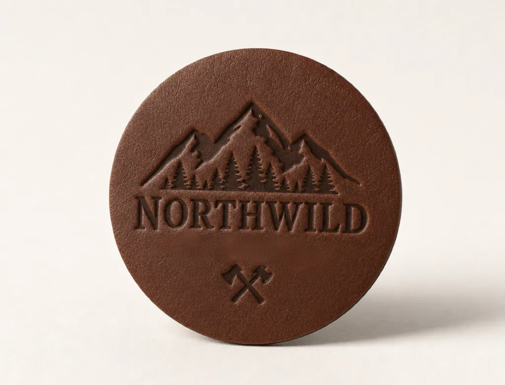 Debossed Leather Patches