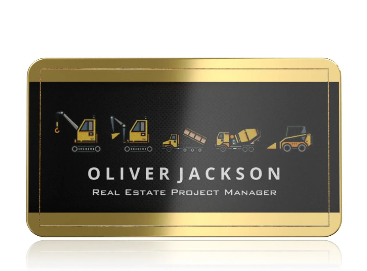 Real Estate Project Business Card Real Estate Project Business Card