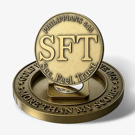 Custom Magnetic Golf Coins