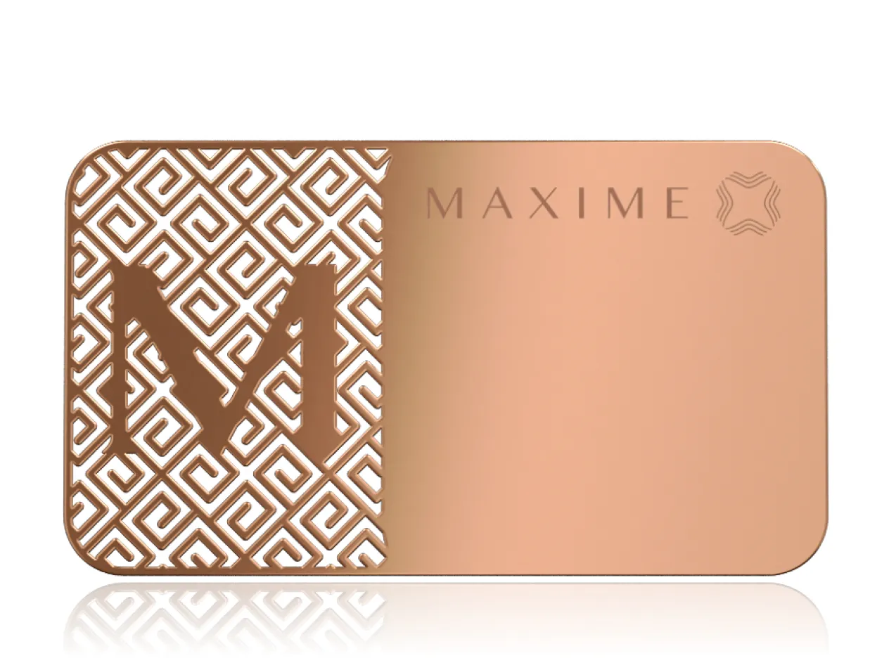 Rose Gold Designer Business Card Rose Gold Designer Business Card