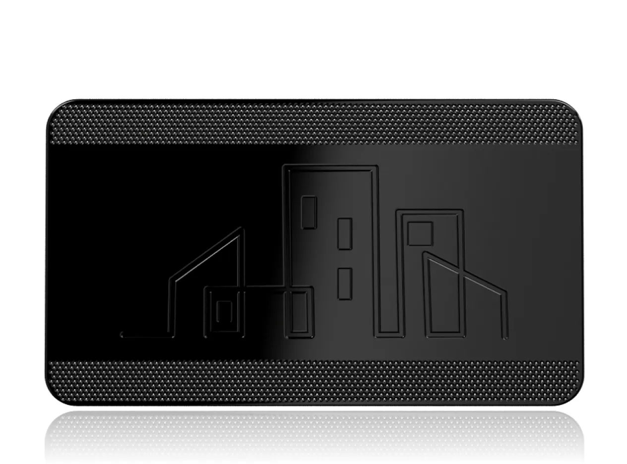 Black Contractor Business Card Black Contractor Business Card