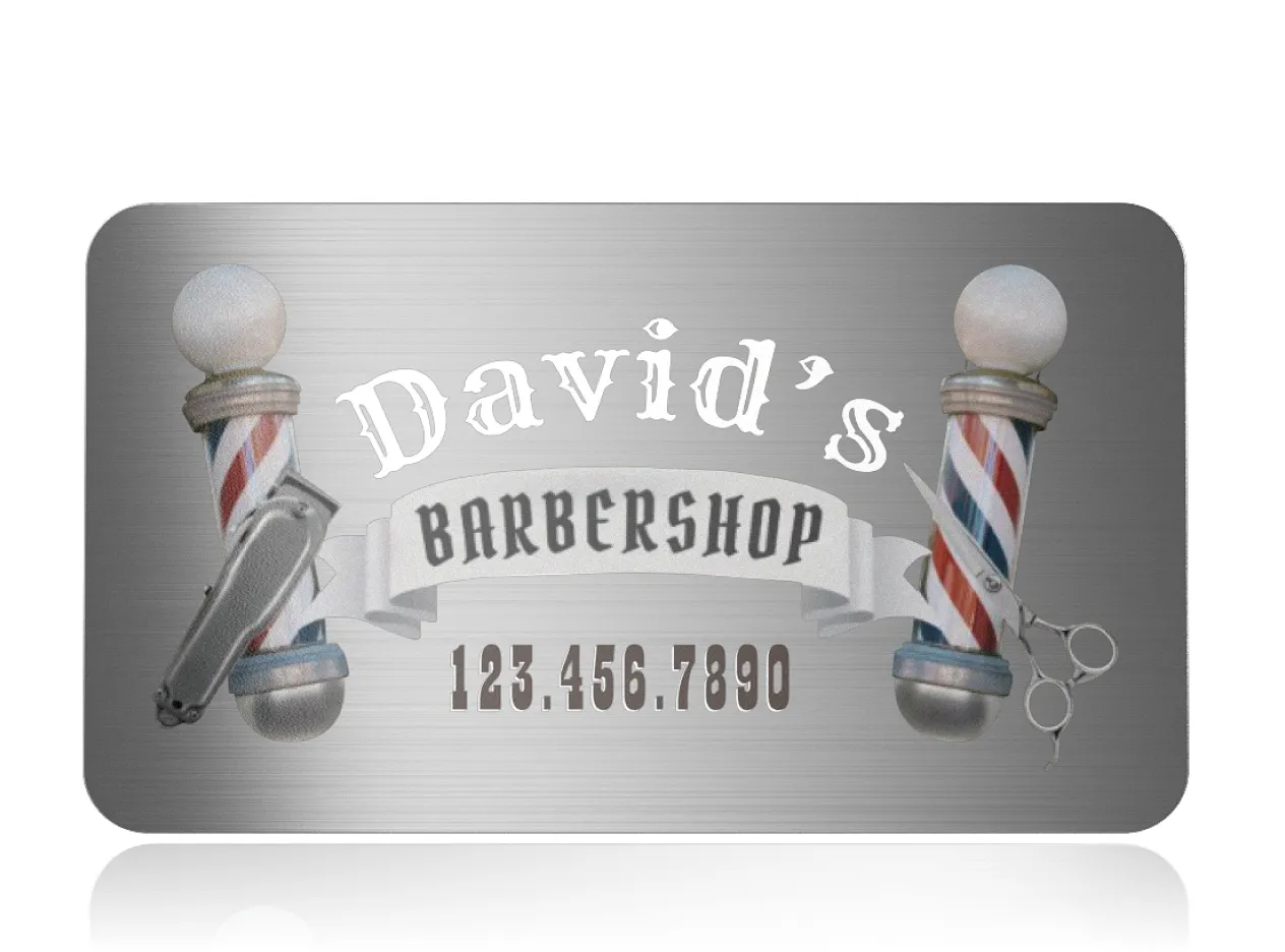 Barber Shop Business Card Barber Shop Business Card