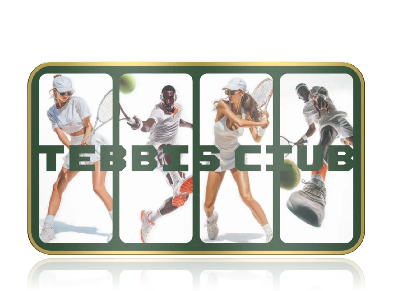 Tennis Club Business Card Tennis Club Business Card