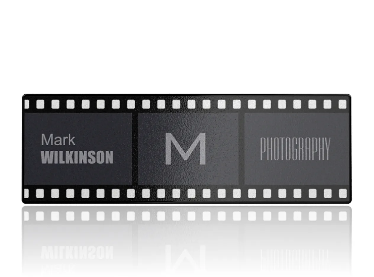Mini Black Film Business Card Mini Black Film Business Card