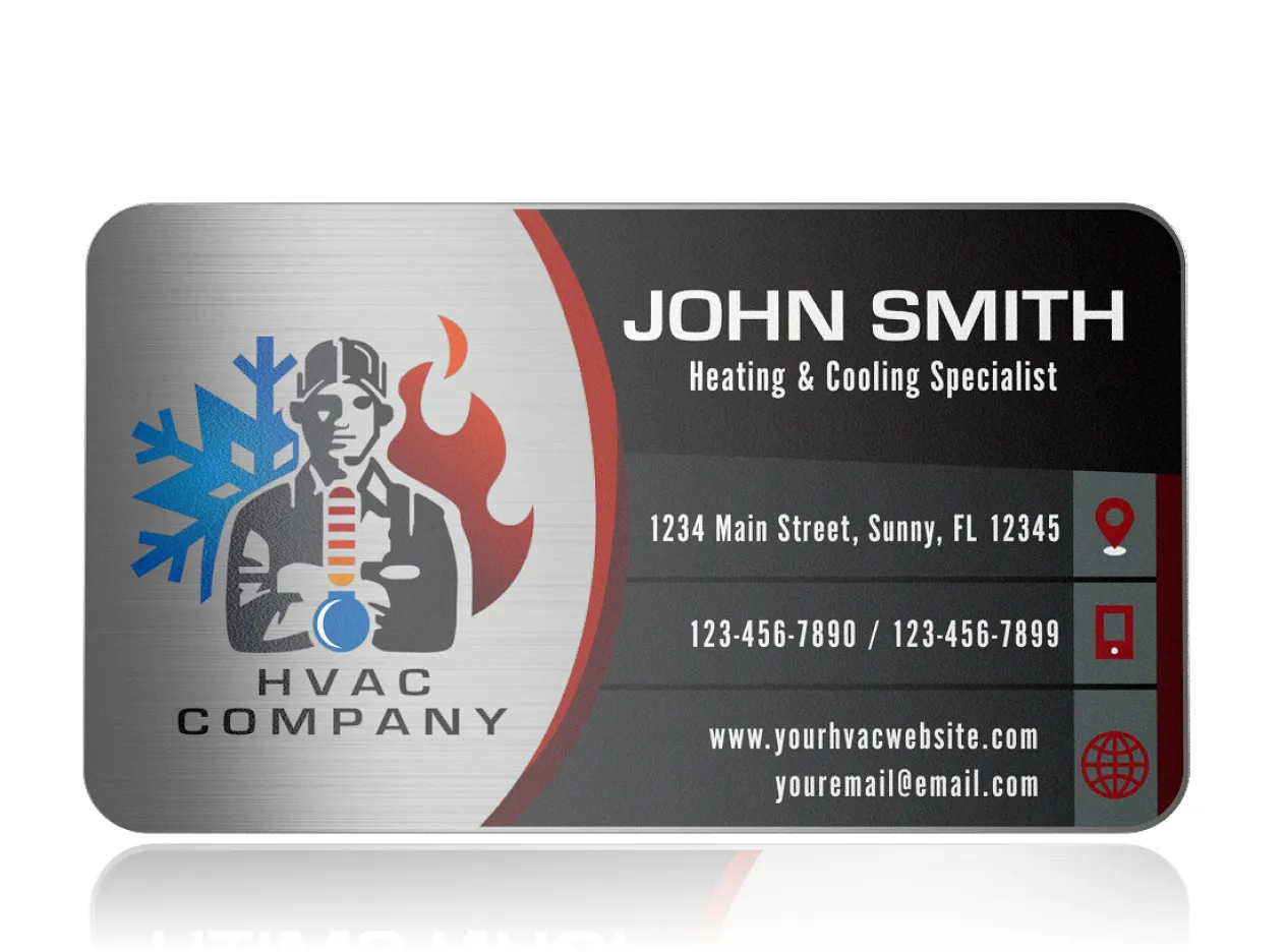 Heating Companies Business Card Heating Companies Business Card