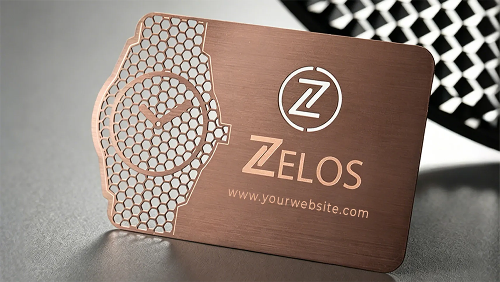 Custom Antique Copper Metal Business Cards Custom Antique Copper Metal Business Cards