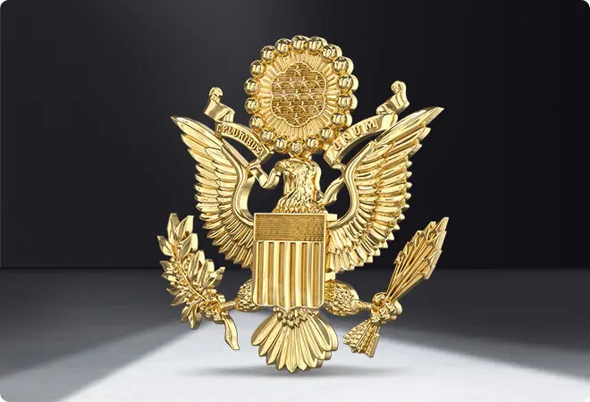 One Side 3D Military Coins One Side 3D Military Coins