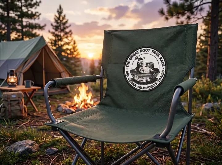 Camping Chair 3D Patches Camping Chair 3D Patches