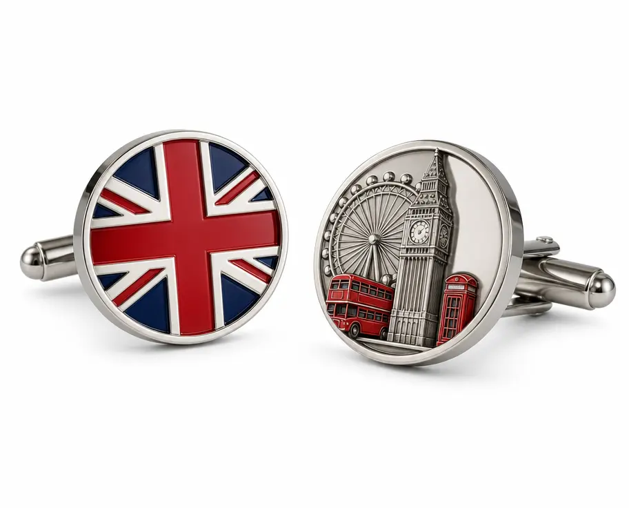 Custom 3D Cufflinks Custom 3D Cufflinks