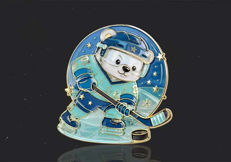 Soft Enamel Pins With Transparent Colors Soft Enamel Pins With Transparent Colors