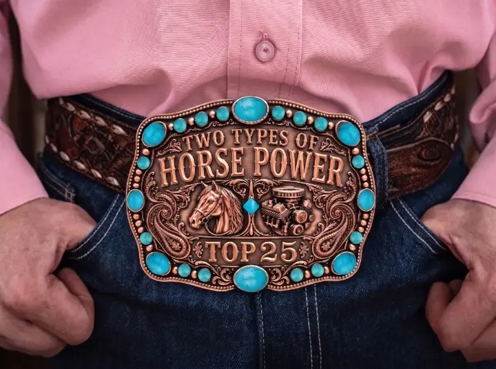Horse Power Western Belt Buckles Horse Power Western Belt Buckles